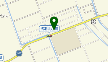 カットハウス四條の地図画像