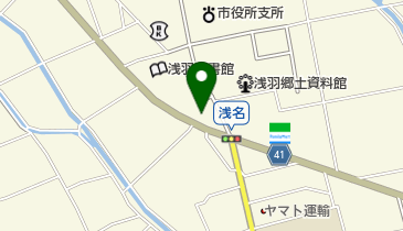 フルキ理容の地図画像