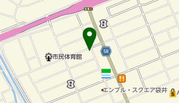 いこい食堂の地図画像