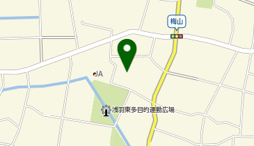 浅羽東コミュニティセンターの地図画像