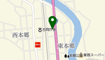 ふじわら指圧治療院の地図画像