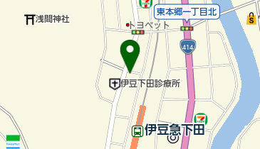 有限会社伊豆紙業の地図画像