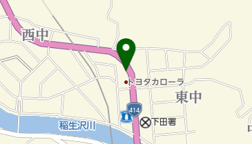 ニューまつやの地図画像