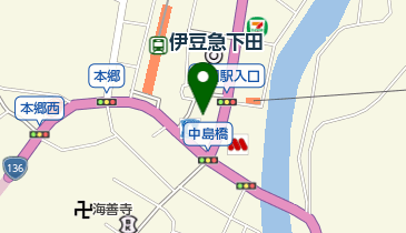 徳造丸海鮮家下田店の地図画像