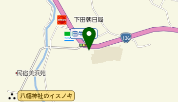 油屋酒店の地図画像