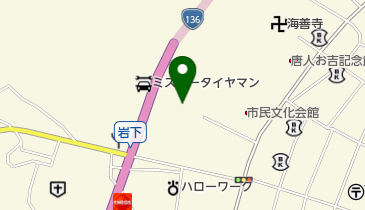 大安寺の地図画像