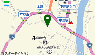 森田釣具店の地図画像
