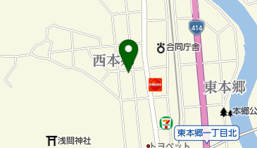 すみ美容院の地図画像