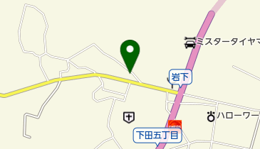 スワン美容室の地図画像