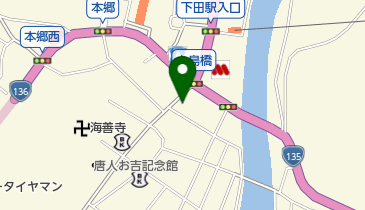 せぺ美容室の地図画像