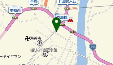 セピアの地図画像