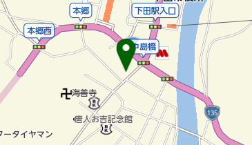 沢路理容館の地図画像