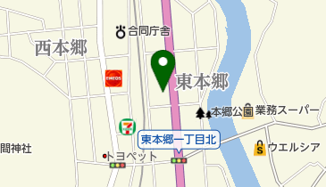 タケ理容の地図画像