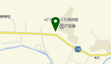 クアハウス石橋旅館の地図画像