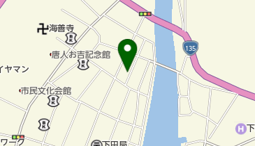 柳ばしの地図画像