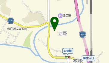 下田市役所 稲生沢公民館の地図画像