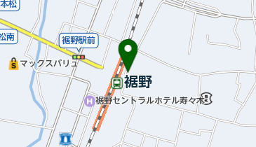 室伏商店の地図画像