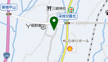 エース軽急送の地図画像