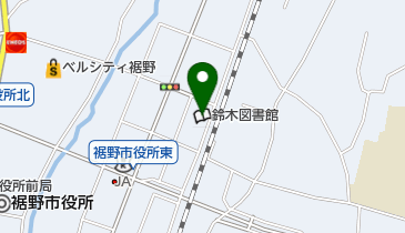 東西公民館の地図画像