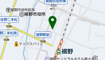 米牛精肉店の地図画像