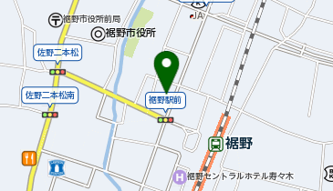 前島ふとん店の地図画像