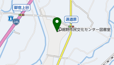 裾野市役所 市民文化センターの地図画像