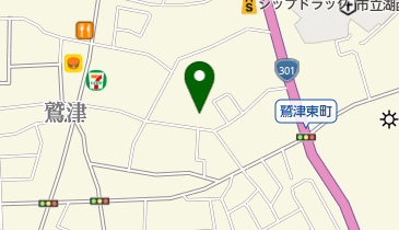 鷲津コミュニティー防災センターの地図画像