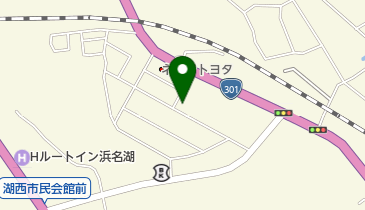 湖西市商工会の地図画像