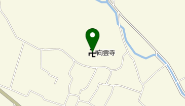 向雲寺の地図画像
