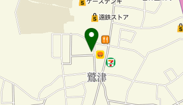 田内測量設計株式会社の地図画像