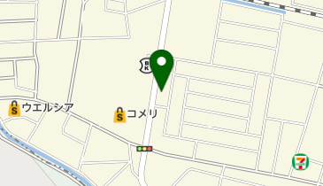 プリティ美容室の地図画像