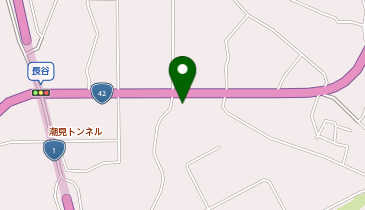 潮見峠販売組合の地図画像