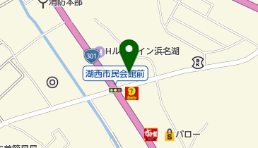 静岡県労働金庫湖西支店の地図画像