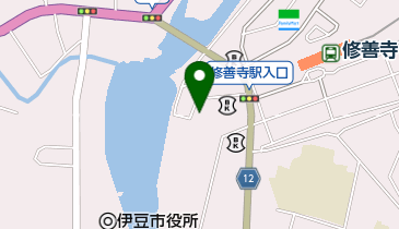 飯田施術治療院の地図画像