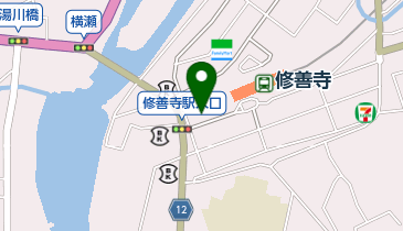 野田靴カバン店の地図画像