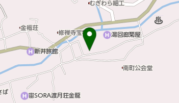 飯田金物店の地図画像