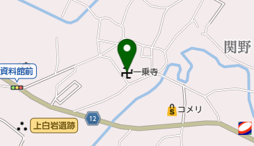 一乗寺の地図画像