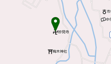 妙見寺の地図画像