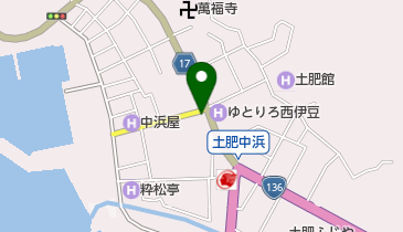 高田青果店の地図画像