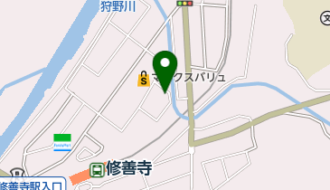 若草美容院の地図画像