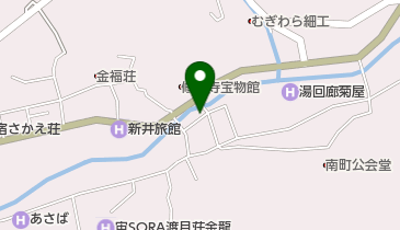 湯川屋民芸店の地図画像