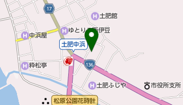 諏訪薬局土肥店の地図画像