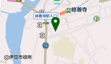 杉田理容室の地図画像