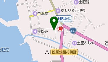 体験の宿松原荘の地図画像