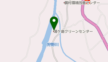 伊豆市役所 湯ケ島クリーンセンターの地図画像