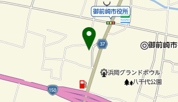 マージャンクラブ江南荘の地図画像