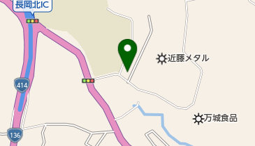 長岡ガス株式会社の地図画像