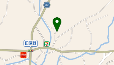 田原野老人いこいの家の地図画像