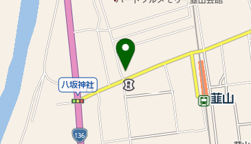 四日町公民館の地図画像