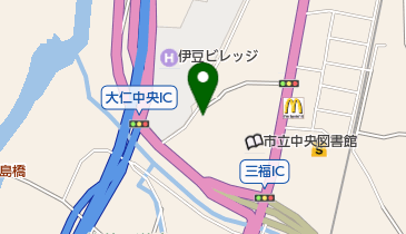 修禅寺彫の地図画像